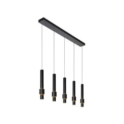 Lucide MARGARY Hanglamp-Zwart-LED Dimb.-4,2W-2700K Hot