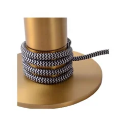 Lucide MARIT - Tafellamp - Ø 10 cm - 1xE27 - Mat Goud / Messing Best