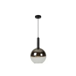 Lucide MARIUS Hanglamp-Zwart-Ø30-1xE27-40W-Glas Hot