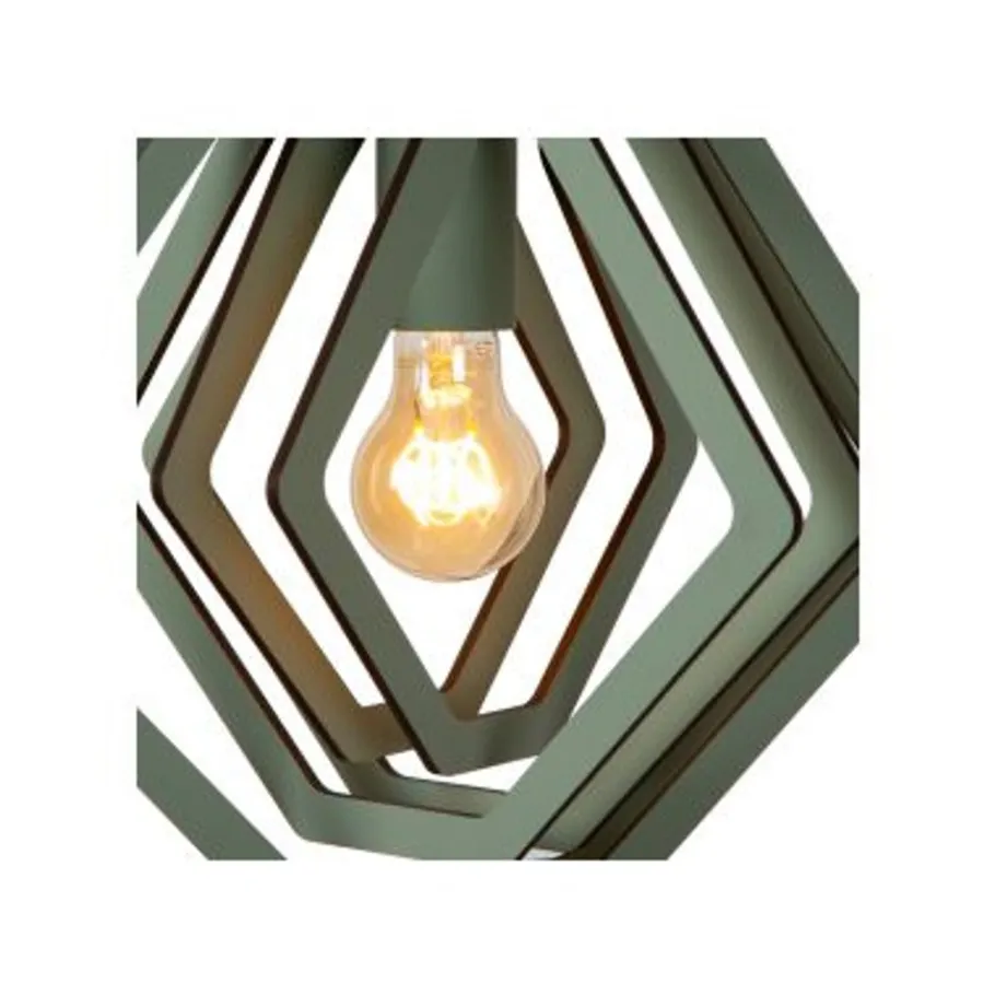 Lucide MAURO Hanglamp Kinder-Groen-1xE27-40W-MDF New