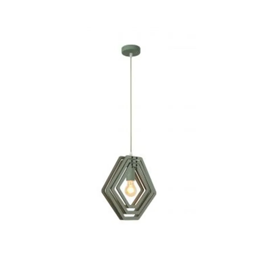 Lucide MAURO Hanglamp Kinder-Groen-1xE27-40W-MDF New