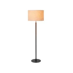 Lucide MAYA Vloerlamp-Beige-Ø45-1xE27-40W-Katoen Clearance
