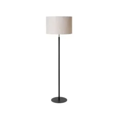Lucide MAYA Vloerlamp-Beige-Ø45-1xE27-40W-Katoen Clearance