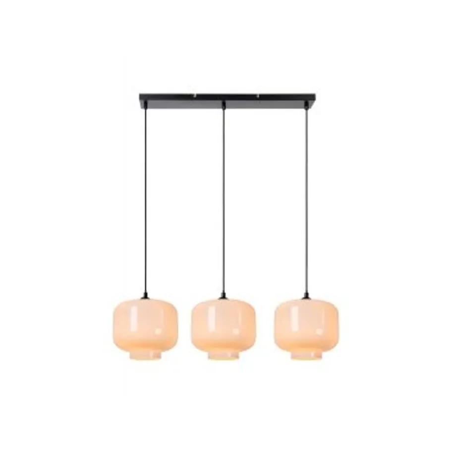 Lucide MEDINE Hanglamp-Opaal-3xE27-40W-Glas Outlet