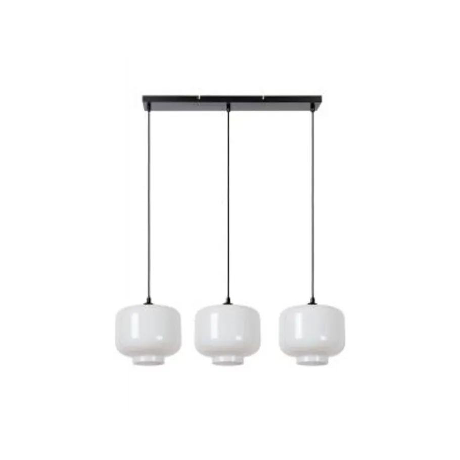 Lucide MEDINE Hanglamp-Opaal-3xE27-40W-Glas Outlet