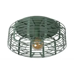 Lucide MELOPEE - Plafonnière - Ø 45 cm - 1xE27 - Turkoois