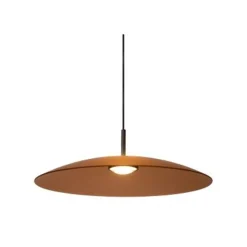 Lucide MENGA Hanglamp-Amber-Ø60-LED Dimb.-20W-2600K/2900K Hot