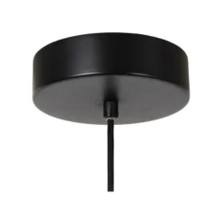 Lucide MENGA Hanglamp-Amber-Ø60-LED Dimb.-20W-2600K/2900K Hot