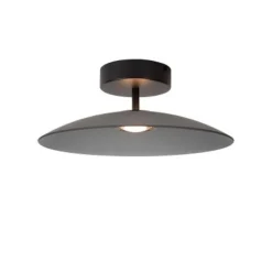 Lucide MENGA Plafonnière-Fumé-Ø40-LED Dimb.-10W-2700K New