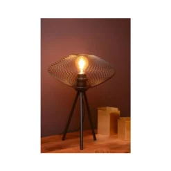 Lucide MESH - Tafellamp - Ø 30 cm - 1xE27 - Zwart Discount