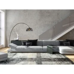 Lucide MESH - Vloerlamp - Ø 46 cm - 1xE27 - Zwart Clearance