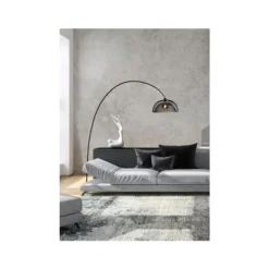 Lucide MESH - Vloerlamp - Ø 46 cm - 1xE27 - Zwart Clearance