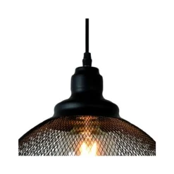 Lucide MESH Pendel E27 Ø28cm H 32cm Zwart Outlet