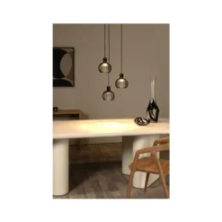 Lucide MIKAELA Hanglamp-Zwart-Ø32-3xE14-5W-Metaal Outlet