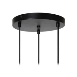 Lucide MIKAELA Hanglamp-Zwart-Ø32-3xE14-5W-Metaal Outlet