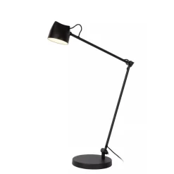 Lucide MILNE - Leeslamp - LED Dimb. - 1x8W 2700K - Zwart Outlet