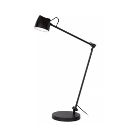 Lucide MILNE - Leeslamp - LED Dimb. - 1x8W 2700K - Zwart Outlet
