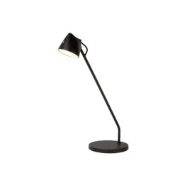 Lucide MILNE Tafellamp-Zwart-LED Dimb.-6W-2700K-12V Online
