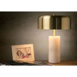 Lucide MIRASOL - Tafellamp - Ø 25 cm - 3xG9 - Wit Outlet