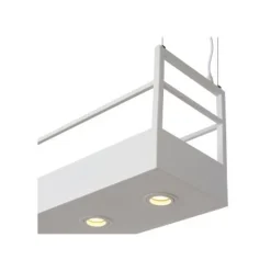 Lucide MIRAVELLE - Hanglamp - 6xGU10 - Wit Outlet
