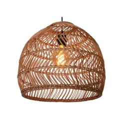 Lucide MOLOKO - Hanglamp - Ø 40 cm - 1xE27 - Okergeel Best