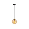 Lucide MONSARAZ Hanglamp-Amber-Ø25-1xE27-40W-Glas Clearance