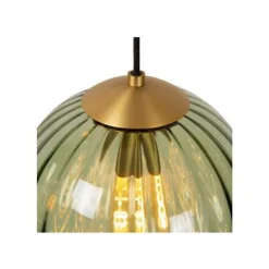 Lucide MONSARAZ Hanglamp-Groen-4xE27-40W-Glas Sale