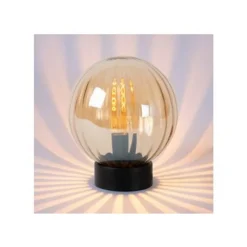 Lucide MONSARAZ Tafellamp-Amber-Ø25-1xE27-40W-Glas Discount