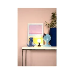 Lucide MOYA Tafellamp-Zwart-Ø12-1xG9-3W-Glas Best