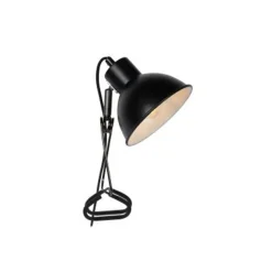 Lucide MOYS - Klemlamp - 1xE27 - Zwart Hot