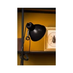 Lucide MOYS - Klemlamp - 1xE27 - Zwart Hot