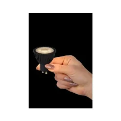 Lucide MR16 - Led lamp - Ø 5 cm - LED Dim to warm - GU10 - 1x5W 2200K/3000K - Zwart