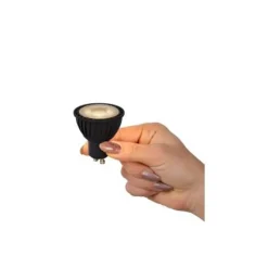 Lucide MR16 - Led lamp - Ø 5 cm - LED Dimb. - GU10 - 1x5W 2700K - 3 StepDim - Zwart Best
