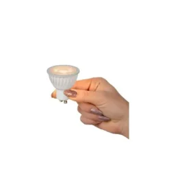 Lucide MR16 - Led lamp - Ø 5 cm - LED Dimb. - GU10 - 1x5W 2700K - 3 StepDim - Wit Outlet