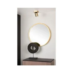 Lucide NIGEL - Plafondspot - LED Dim to warm - GU10 - 1x5W 2200K/3000K - Mat Goud / Messing Clearance