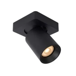 Lucide NIGEL Plafondspot GU10/5W DTW Zwart Outlet