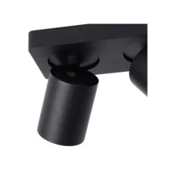 Lucide NIGEL Plafondspot 2xGU10/5W DTW Zwart New