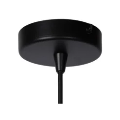 Lucide NOLAN - Hanglamp - Ø 24 cm - 1xE27 - Zwart New