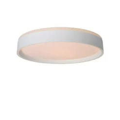 Lucide NURIA - Plafonnière - Ø 40 cm - LED Dimb. - 1x24W 2700K - 3 StepDim - Wit Discount