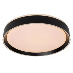 Lucide NURIA - Plafonnière - Ø 40 cm - LED Dimb. - 1x24W 2700K - 3 StepDim - Zwart Best