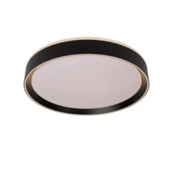 Lucide NURIA - Plafonnière - Ø 40 cm - LED Dimb. - 1x24W 2700K - 3 StepDim - Zwart Best