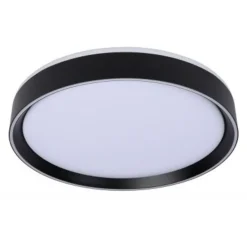 Lucide NURIA - Plafonnière - Ø 40 cm - LED Dimb. - 1x24W 2700K - 3 StepDim - Zwart Best