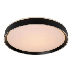 Lucide NURIA - Plafonnière - Ø 50 cm - LED Dimb. - 1x36W 2700K - 3 StepDim - Zwart Best