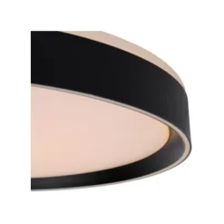 Lucide NURIA - Plafonnière - Ø 50 cm - LED Dimb. - 1x36W 2700K - 3 StepDim - Zwart Best