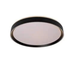 Lucide NURIA - Plafonnière - Ø 50 cm - LED Dimb. - 1x36W 2700K - 3 StepDim - Zwart Best