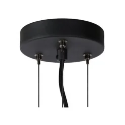 Lucide OLIVIA Hanglamp-Fumé-Ø50-3xE27-40W-Glas Online