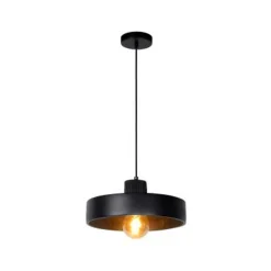 Lucide OPHELIA - Hanglamp - Ø 35 cm - 1xE27 - Zwart New