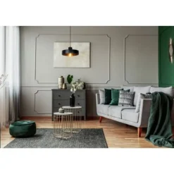 Lucide OPHELIA - Hanglamp - Ø 35 cm - 1xE27 - Zwart New