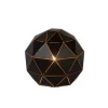 Lucide OTONA - Tafellamp - Ø 25 cm - 1xE27 - Zwart