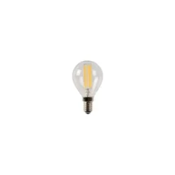 Lucide P45 - Filament lamp - Ø 4,5 cm - LED Dimb. - E14 - 1x4W 2700K - Transparant Clearance